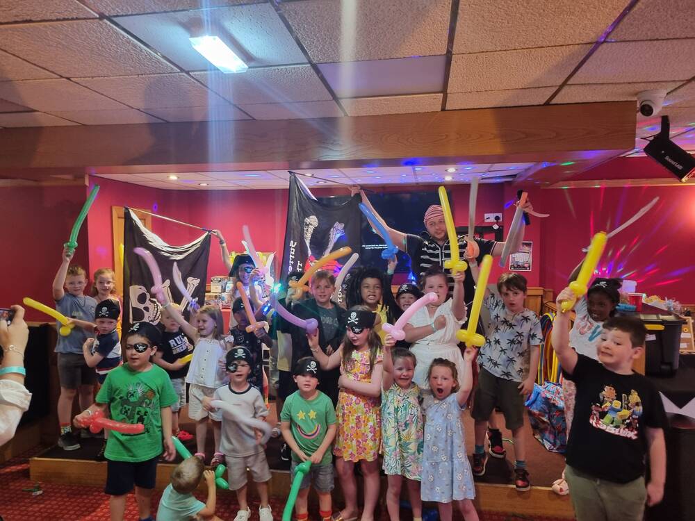 Pirate party day at the Doric Hotel