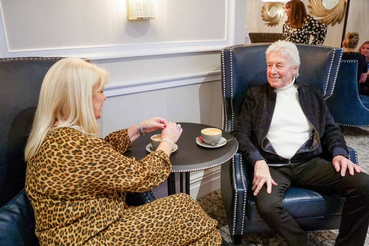 Coffee in the lounge